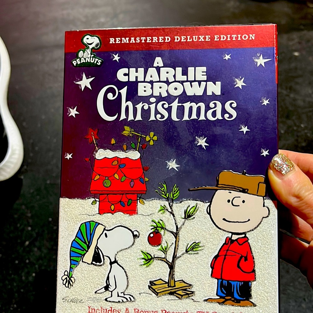 A Charlie Brown Christmas DVD.